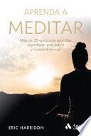 libro Aprenda A Meditar